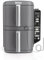 Ninja Double Stack XL Air Fryer Heißluftfritteuse mit digitalem Thermometer, 9,5 L Airfryer, vertikal, vier Kocheinstellungen, 2 Garstufen und 2 Ebenen, 6 Garfunktionen, 8 Portionen, Grau SL451EU