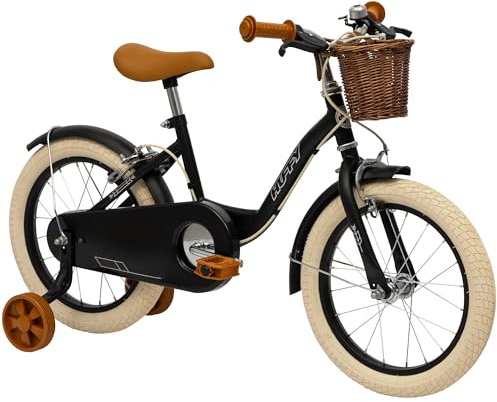 Huffy Vintage 16 Kinderfahrrad, für 5-7 Jahre, Mattschwarz