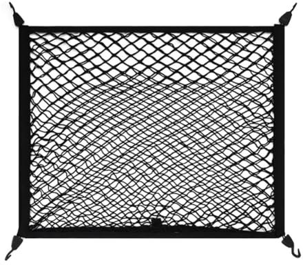 WUCHENGHH Kofferraumnetz Gepäcknetz Auto für BMW Z4 E89 2009-2017, Kofferraum Netztasche Elastisches Aufbewahrung Netze Ladungsnetz mit Haken Zubehör, B/Double-Layer Flat net- D/80x60