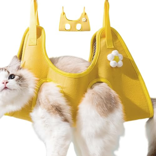 Hängmatta på generisk kattvård, Cat-Nail Clipper Hammock Cat Care Harness Care hjälper dig att enkelt bada och rengöra ditt husdjur efter resan. Perfekt