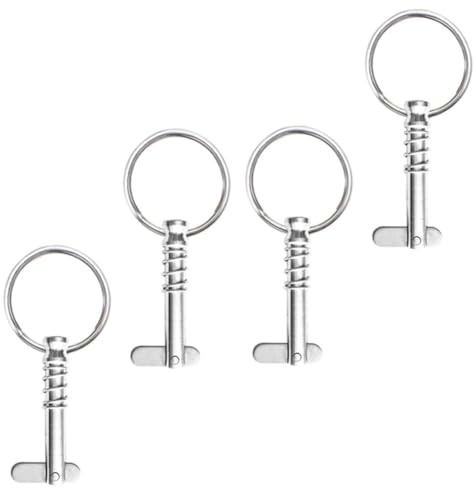 Pasadores de resorte de liberación rápida, acero inoxidable con anillos de tracción de banda, accesorios de hardware para toldo de barco marino