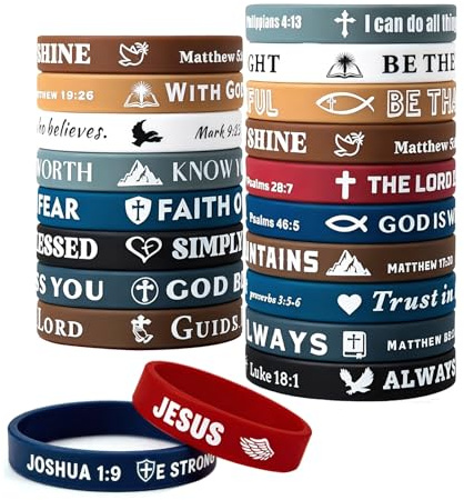 JOVYTH 24 St체ck Kleine Geschenke f체r Kinder Abschiedsgeschenke Sch체ler Grundschule Motivationsarmb채nder Kinder Silikonarmband Armband Kindergarten Mutmacher Mitgebsel Schulanfang f체r kita Klasse