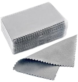 Gamuza para limpiar plata Paño for pulir plata, paño for, de limpieza suave, for herramienta joyería oro y