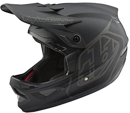 Troy Lee Designs Downhill MTB-Helm D3 Fiberlite Schwarz Gr. L