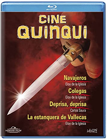 Cine Quinqui (Blu-ray) Pack 4 peliculas: Navajeros / Colegas / Deprisa, deprisa / La estanquera de Vallecas
