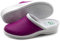 Ciabatte Sanitarie Anatomiche Uomo e Donna, Scarpe Pantofole Ortopediche Confortevoli con Tomaia in Vera Pelle Traforata, MADE IN ITALY, Fucsia (Donna) 37