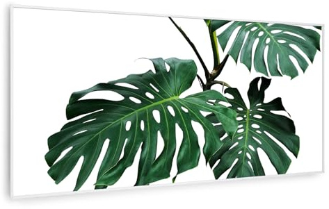 Klarstein Air Art Smart Stufa Elettrica Basso Consumo, Termoconvettore Elettrico da Parete 700W con Controllo IoT/WiFi App, Termosifone Elettrico a Muro, Pannello Radiante Infrarossi, Senza CO2