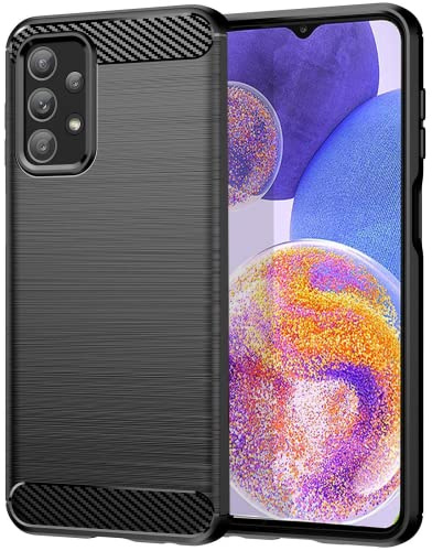 Folmecket Samsung Galaxy A23/M13/M23/F23 Soft TPU Phone Case 6.6 Black