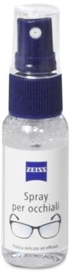 ZEISS, spray per la pulizia degli occhiali, 30 ml di contenuto, per una pulizia delicata e accurata delle lenti, senza alcool
