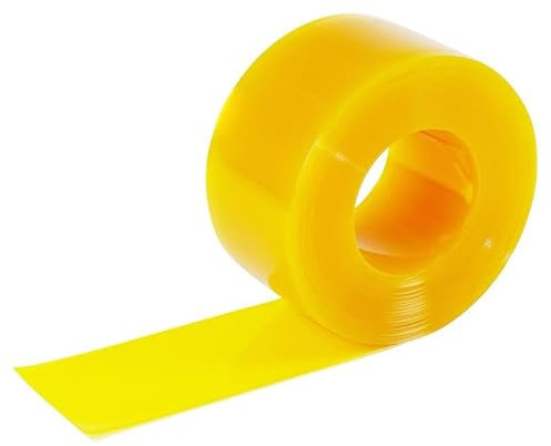 PVC Streifenvorhang 3x300mm Stallvorhang Höhe 3,50m x Breite 3,75m, Lamellenvorhang mit Schallschutz bis zu 30db, PVC Vorhang recyclebar fertig vormontiert