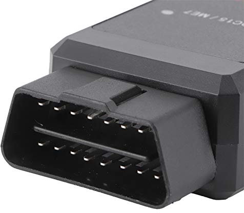 OBD2 Wegfahrsperre Deaktivator Aktivator Antriebskasten Diagnosetool EDC15 ME7 Geeignet für Cordoba Toledo Compact ABS Schwarz DC 12V