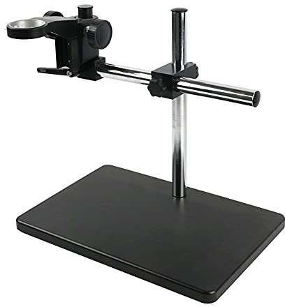 Microscope Observation USB Video Microscope Camera, ​Adjustable Boom Table Working Stand Holder + 50mm Ring Holder + Multi-axis Adjustable Metal Arm(Orange)
