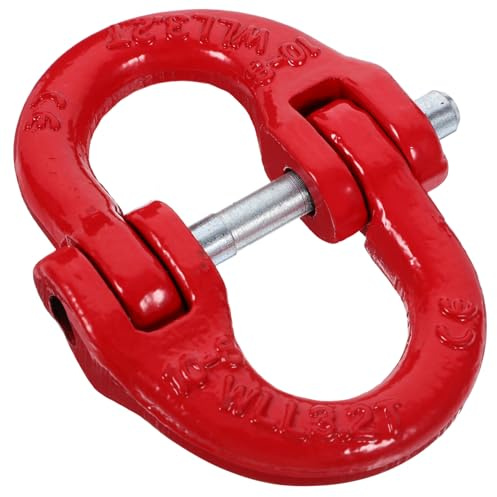 Homoyoyo 3.2t Shackle Chain Connector Load Capacity Safety Chain Attachment for Tow Hitch Crane