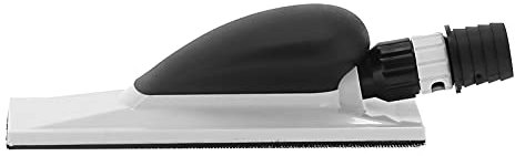 Dust Unfettered Handheld Sanding Block with Vacuum, Adjustable Suction, Hook and Loop Bottom, ABS Plastic, for Wood Polishing and Household Cleaning