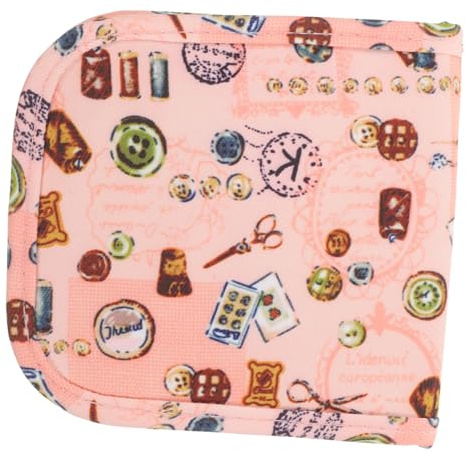 DOITOOL Borsa Portaoggetti Per Cerniera Organizer Per Filo Da Maglia Borsa Per Uncinetto e Accessori Da Cucito Realizzata in Materiale Resistente e Portatile