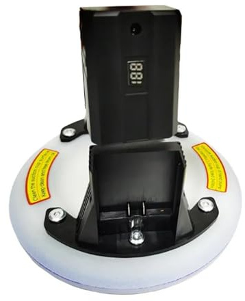ZKLGS Ventosas para Azulejos, Ventosa de vacío eléctrica de 8 Pulgadas for Azulejos de Vidrio, Fuerte Capacidad de rodamiento de 280kg, Ventosa de vacío eléctrica de 2400mAh con Bomba de Aire