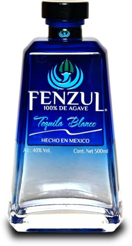 Tequila FENZUL Blanco | 100% Agave in Premium Qualität | Natürliches Aroma und Geschmack | Handgefertigt & limitiert | 40% vol. 0,5l