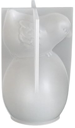YPREWY Stampi in silicone per uova di pulcino, sicuri per alimenti, per colata in resina, sapone, cioccolato, fondente, cottura pasquale