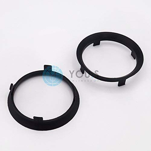 2 x ZENTRIERRINGE DISTANZRING für ALUFELGEN A716671 71,6-67,1 mm AEZ, Dezent, Dotz, Enzo