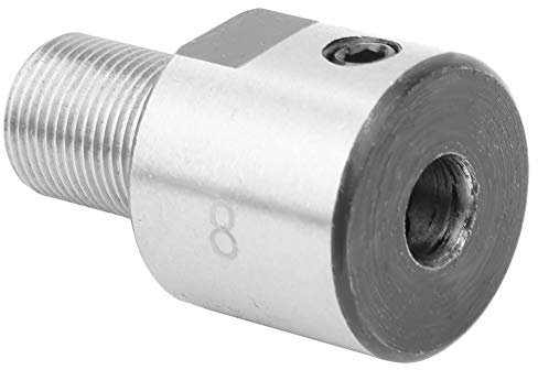 Varilla de Conexión para Portabrocas de Mini Torno - Acero Inoxidable M14*1, Compatible con K01-50/63 y K02-50/63 - Varilla para Taladro Eléctrico