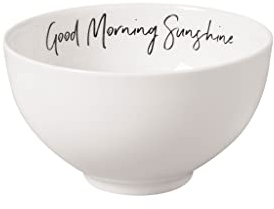 Villeroy & Boch - Statement scodella Good Morning Sunshine 14x14x8cm, scodella di porcellana bianca
