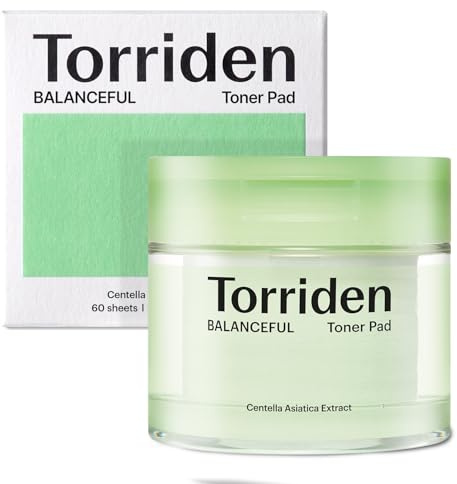 Torriden Balanceful Toner Pad - Centella Asiatica Extract 60 Sheets