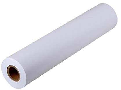 TOPPERFUN 9m Zeichenpapierrolle Weiße Malpapierrolle Für Mädchen Zeichnen Basteln Doodling Robust Für Schule Und Zuhause