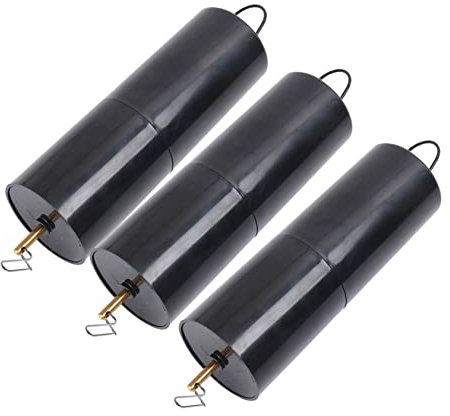 Sosoport 3pcs Battery Operated Wind Chime Motors Hanging Outdoor Windspinner Motors Rotary Decoration for Garden Patio Lawn