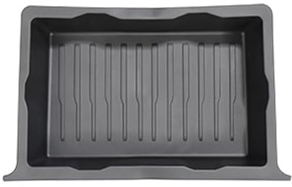 bephible Car Storage Box Auto Under-seat for Tesla Model Y Large Capacity Tpe Front Seat Drawer Organizer Bin Hidden Tray Container Interior Black