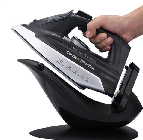 YUHANG Plancha de Vapor 2200W,Depósito de Agua de 200ml,Suela de Cerámica,Vapor Rápido,Autolimpieza