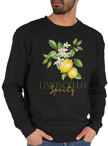 Shirtracer - Sweater Pullover Sweatshirt Herren Damen - Party & Alkohol - Limoncello Spritz | Italien-Fans | Italienischer Likör | Zitronenlikör