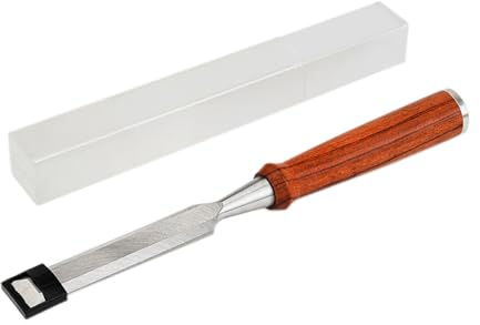 Set Di Scalpelli Per Legno, Scalpelli Professionali Per Intaglio Del Legno Con Custodia Di Alta Qualità, Scalpelli Per Legno Da 13/16 20 Mm Con Manico in Legno, Utensili E Accessori