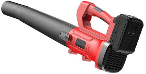 TOWIAC 580CFM Cordless Leaf Blower, 6-Speed Electric Lawn Blower with 2x4.0Ah Battery & Charger, Lightweight Patio Cleaner for Leaves, Snow, and Debris