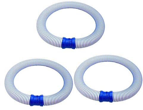 3er-Pack schwerer Pool-Staubsaugerschlauch, auslaufsicher, Ersatzreiniger-Schlauch für automatische Bodenreiniger, professionelle Poolwartung, Vakuumschlauch