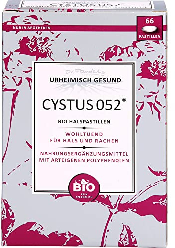 Dr. Pandalis CYSTUS 052 Bio Halspastillen, 66 St. Tabletten