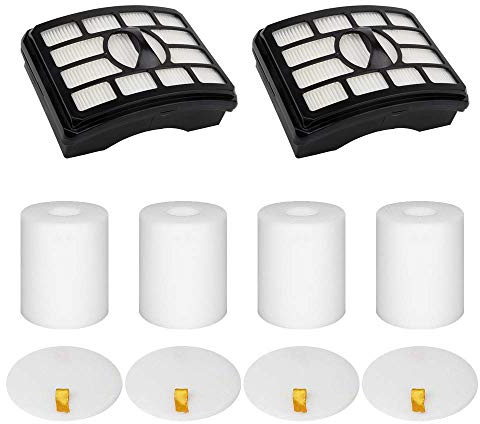2 + 4 Pack Vacuum Filters Replacement Compatible for Shark Rotator Pro Lift-Away NV500, NV501, NV502, NV503, NV505, NV510, NV520, NV552, UV560, NV642, ZU780, ZU782, ZU785, Part Xff500 Xhf500