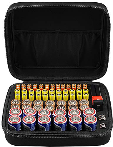 Comecase - Contenitore per pile L M_Holds_80 pezzi + tester