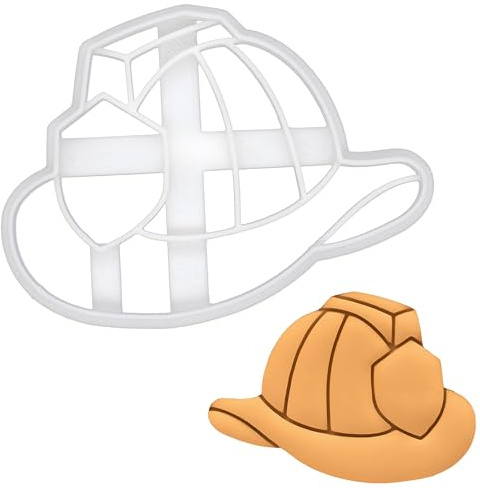 Feuerwehrhelm Ausstechform, 1 Teil, Bakerlogy