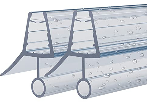 Duschdichtung 2x100cm Wasserabweiser Ersatzdichtung Dichtkeder Für 4-6mm Glasdicke