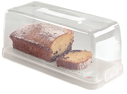 Snips | Porta Plumcake|Contenitore Porta Plumcake con Chiusure di Sicurezza | 34,4x14,8x14,2 | Made in Italy| Bpa Free | Phthalate Free, Bianco