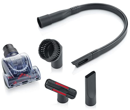 SEVERIN Premium Düsen Set, 5-teiliges Düsen-Set, passend für alle handelsüblichen Staubsauger mit 32 & 35 mm Durchmesser, Reinigungswerkzeug, Kunststoff, ZB 7235