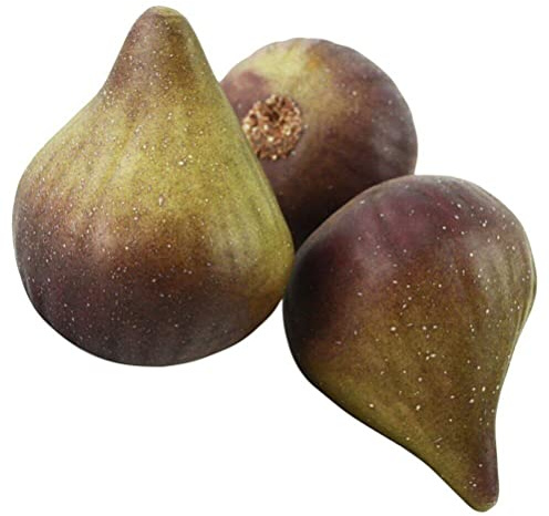 bopely 3 Pezzi Modello Fico Artificiale Simulazione di Frutta Finta Ornamento per Decorazione per Feste in Cucina per Casa Display Proprietro proprietà di Visualizzazione