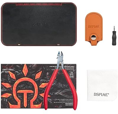 DSPIAE 4.72 Inch Pro. Ultra Fine Single-Edged Blade Nipper for Plastic Models,Easy,Smooth,Clean Cuts