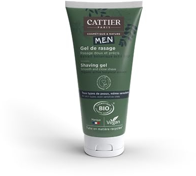 Cattier Men – Rasiergel für Herren Bio – 150 ml