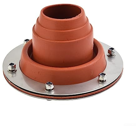 Cubierta de Silicona antiescaldado para Chimenea de Tienda, Kit Intermitente de Chimenea de Tienda, Chimenea de Estufa de leña portátil para Exteriores