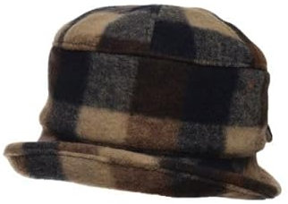 Balke Kappe Colored Soft Check Marine Größe M mit Ohrenklappen