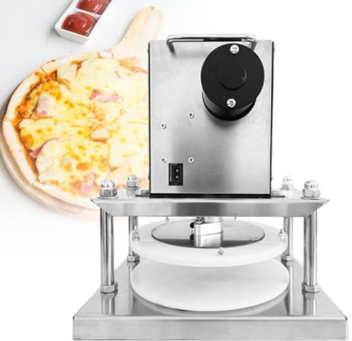 MIAOMI Sfogliatrice Automatica per Pasta Commerciale, pressa per Pizza in Acciaio Inossidabile(220V)