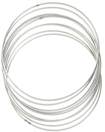 Cabilock 20stücke Metallreifen Für DIY-kranzringe Und Traumfänger-Rahmen Robuste Metallringe Zum Basteln Von Makramee-kreationen Und Wandbehängen
