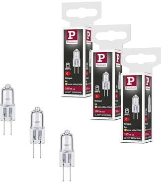 Paulmann 5288 Set Halogen Stiftsockel Backofen G4 G4 12V 3x100lm 3x10W 2700K dimmbar Klar