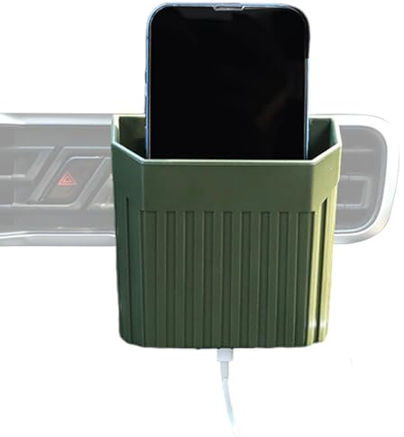 GTFYUDGH Boîte de rangement de téléphone automobile, boîte de stockage de voiture pour téléphone mobile | Porte-adhésif du tableau de bord pour Auto,Accessoires intérieurs du véhicule pour maintenir